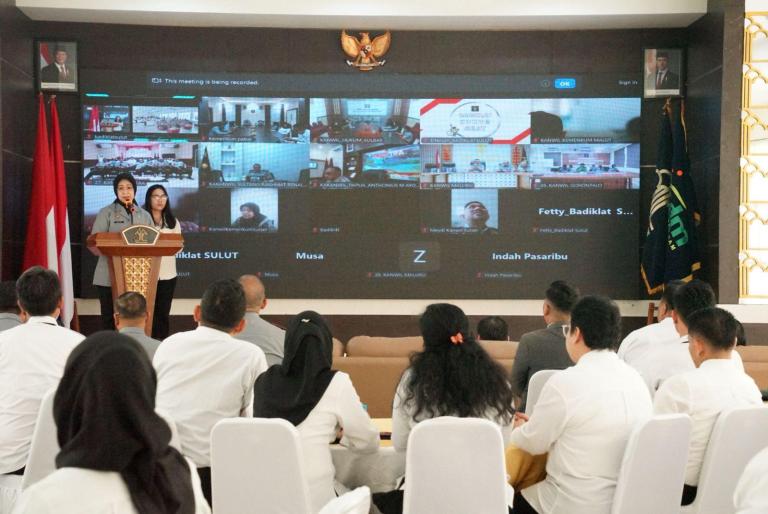 Kanwil Kemenkum Sulsel Ikuti Pelatihan Public Speaking untuk Tingkatkan Pelayanan Publik